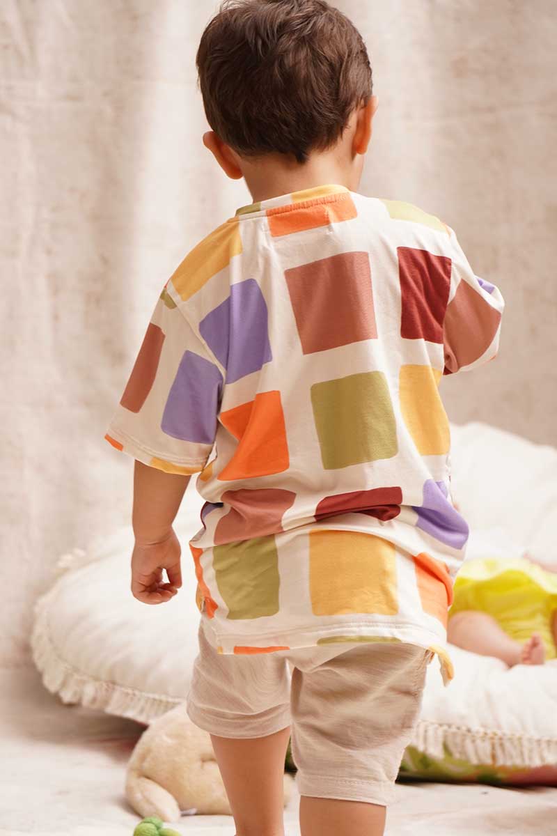 Block colors T-shirt