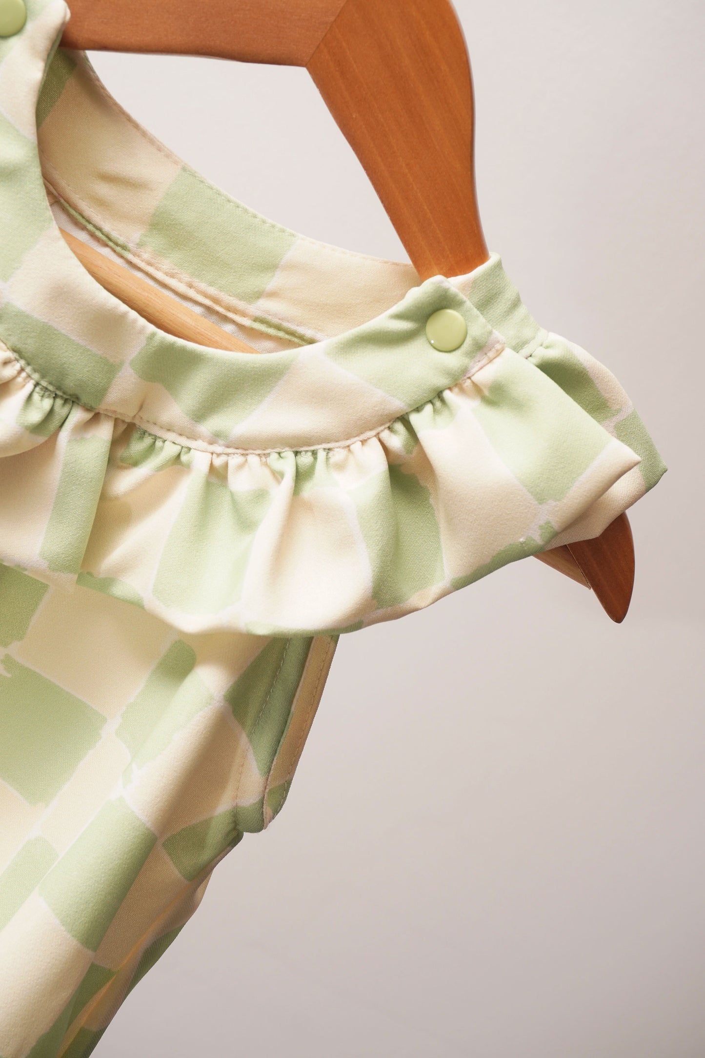 Green square onesie