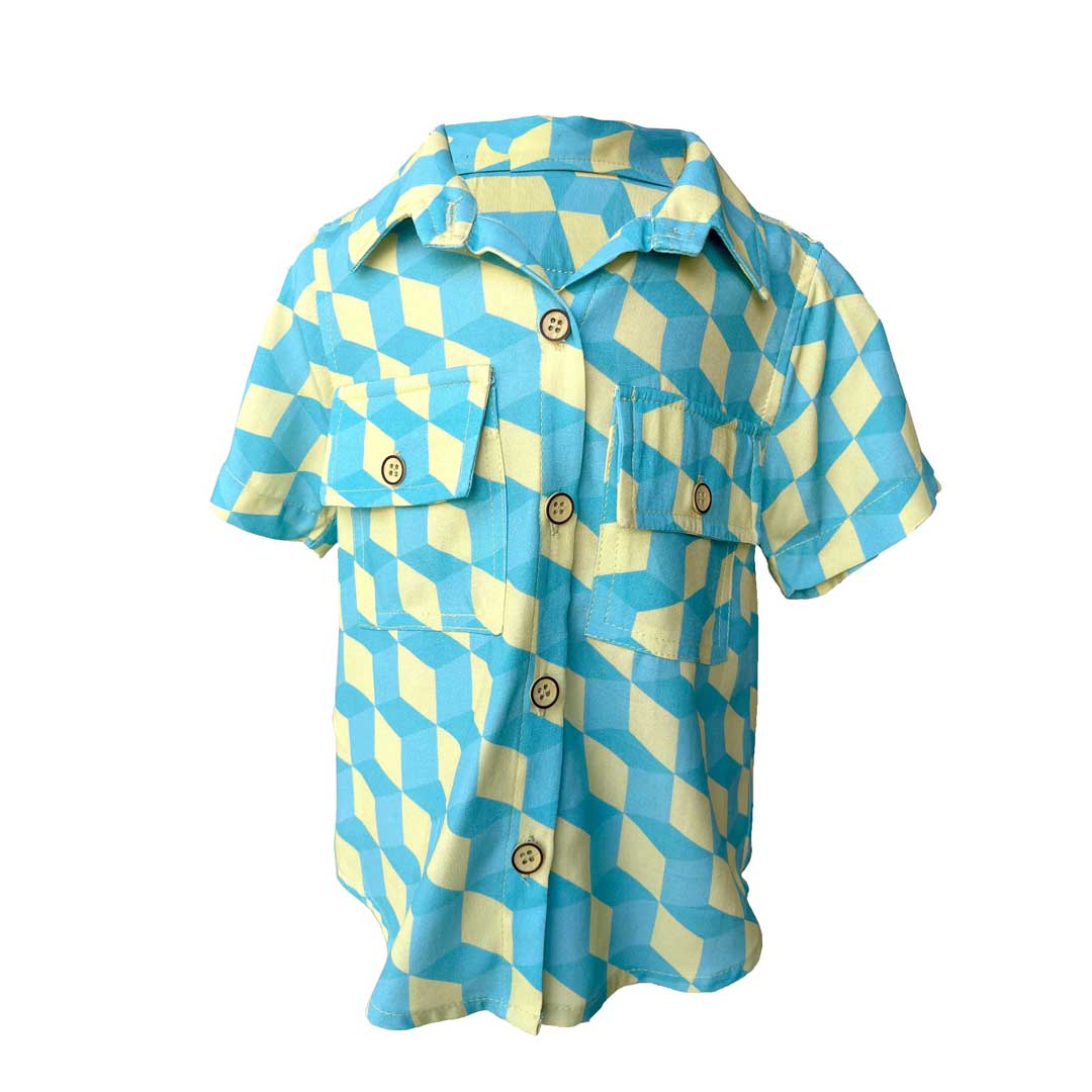 camisa Cubos