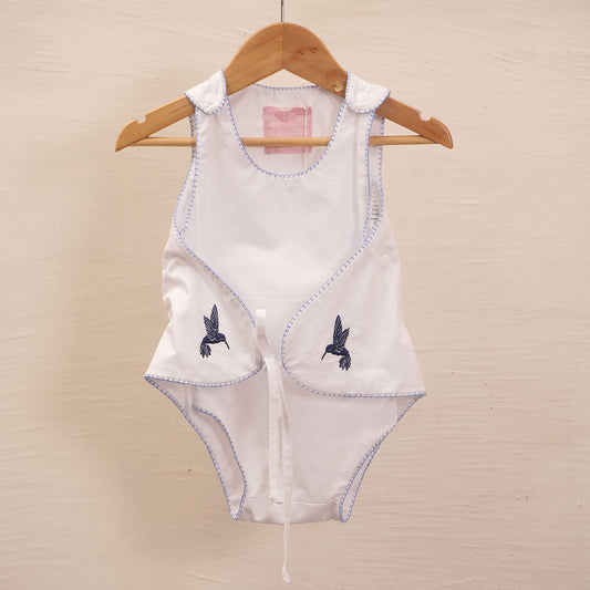Blue Nest Onesie