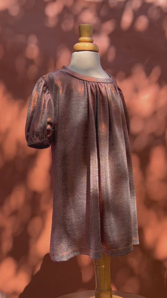 Copper dress
